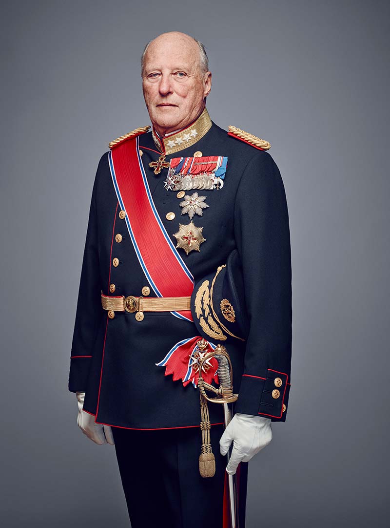 Hans Majestet Kong Harald. Foto: Jørgen Gomnæs / Det kongelige hoff