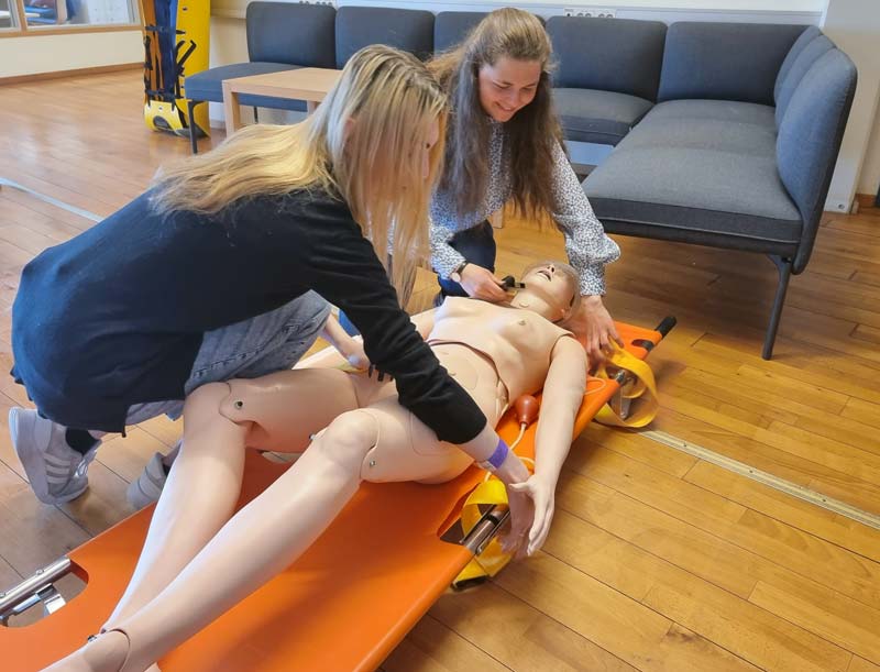 LHL Førstehjelp donerte Nursing Anne-simulator