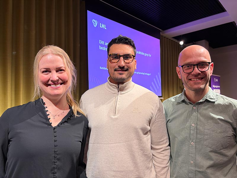 Elisabeth Kvalvaag, Atal Mohammad Feroz Faizi og Trygve Berge