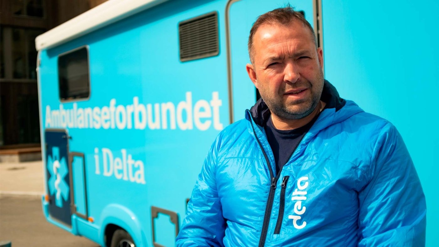 Ola Yttre, leder i Ambulanseforbundet i Delta