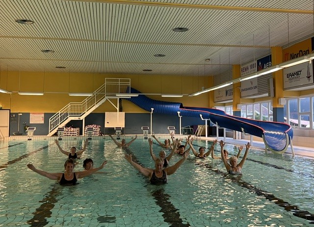Bassengtrening med LHL Flekkefjord og Lund