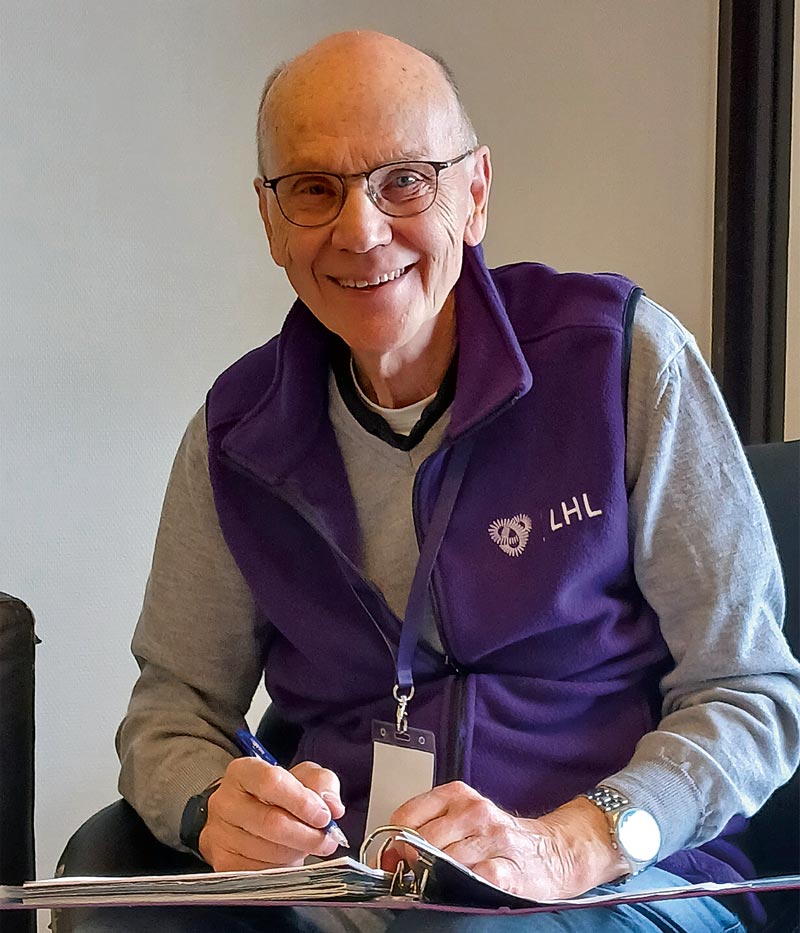 Cato Refsland er likeperson i LHL Bergen