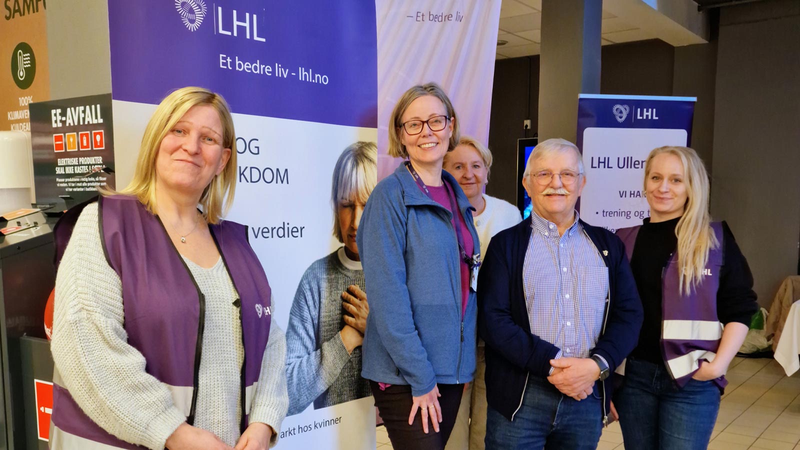 LHL Ullensaker på stand på Jessheim