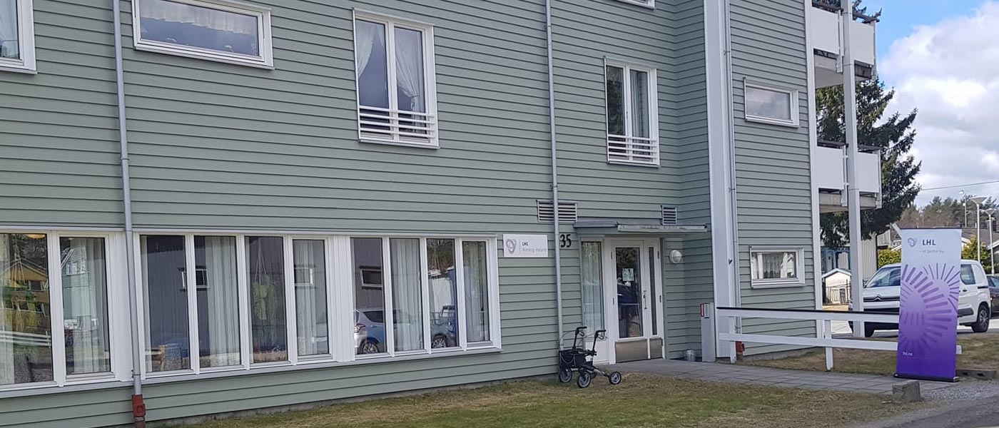 LHL Aurskog-Høland sitt lokale i Briskebyveien 35, Bjørkelangen