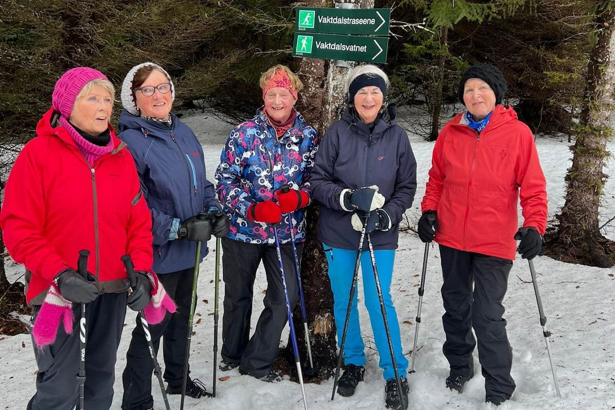 Nordic walking med LHL Hadsel