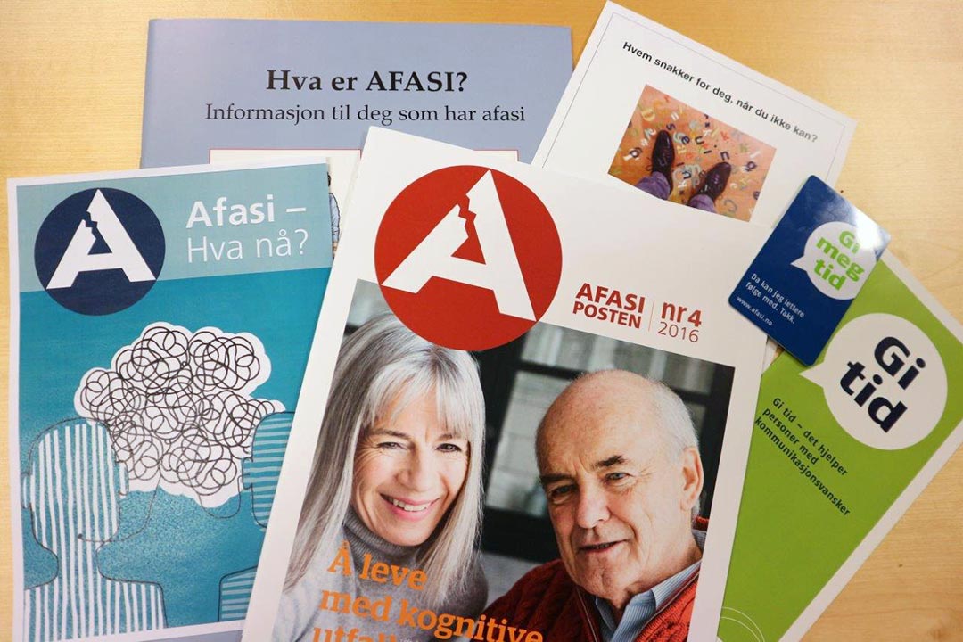 Infomasjonsmateriell om afasi
