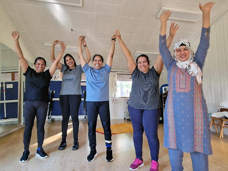 Trening i LHL Oslo med instruktør Elilarasi Sripalan