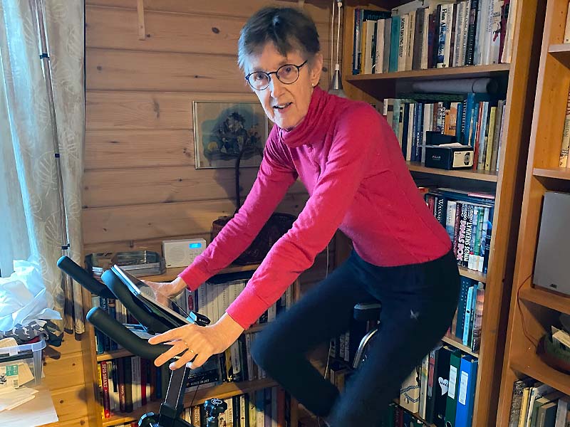 Bente Gebhart trener til Hjertekampen