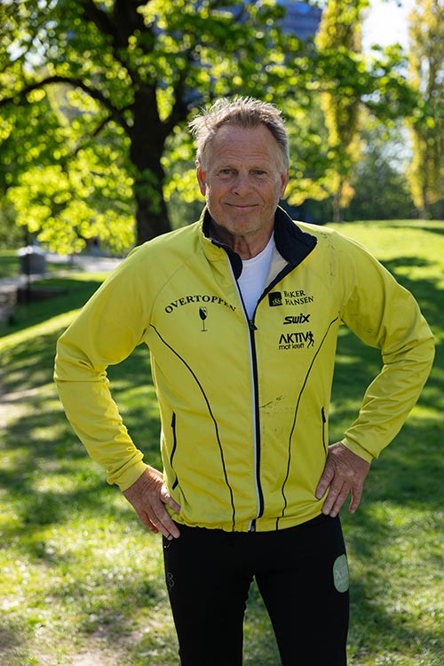 Bilde av Per Kaarby i treningstøy 