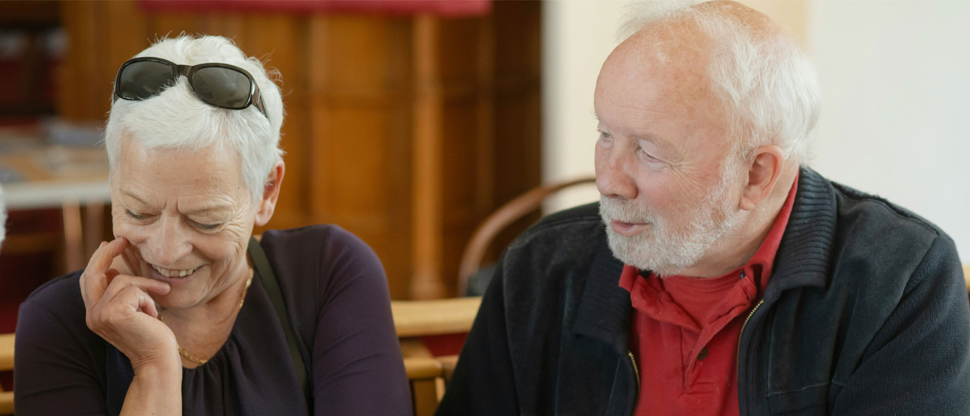 Bilde av eldre mann og dame