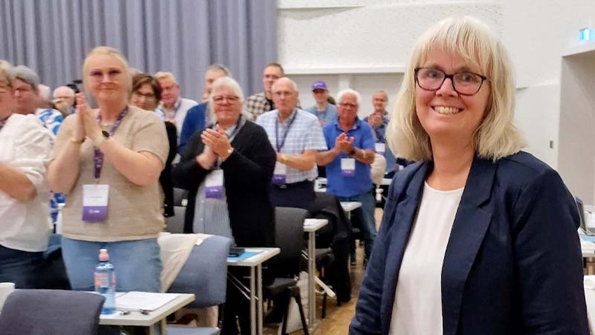 Mari Larsen på LHLs landsmøte