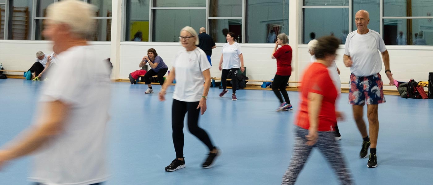 Trening med LHL Vestby