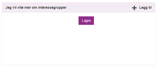 Jeg vil vite mer om interessegrupper